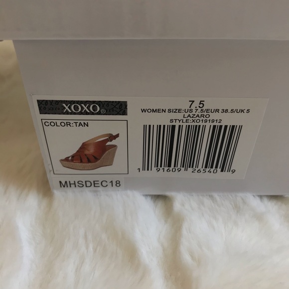 🆕XOXO Footwear Lazaro Wedge Sandal - Picture 7 of 7